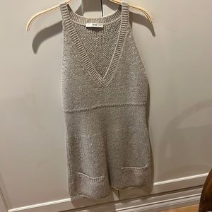 Vintage Prada dress. Two pockets in front. Great for layering! It’s a wool blend